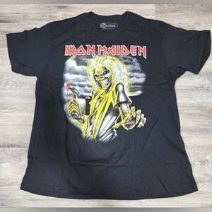 Iron Maiden Killers Black Tee 2XL - New Without Tags